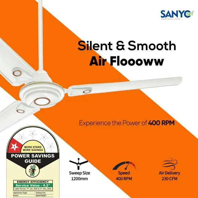 SanyoGet Bruno Ceiling Fan image 2