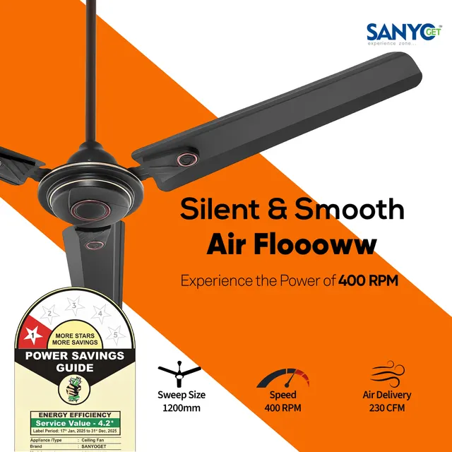 SanyoGet Bruno Ceiling Fan image 2