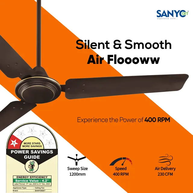 SanyoGet Classic Ceiling Fan image 2