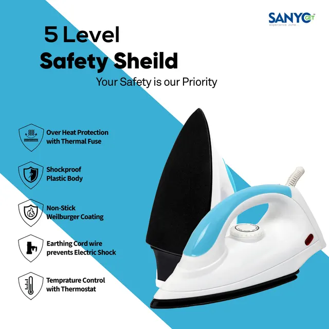 SanyoGet Magic Dry Iron image 3