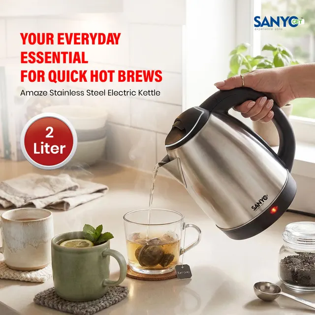 SanyoGet Electric Kettle 1.8L image 2