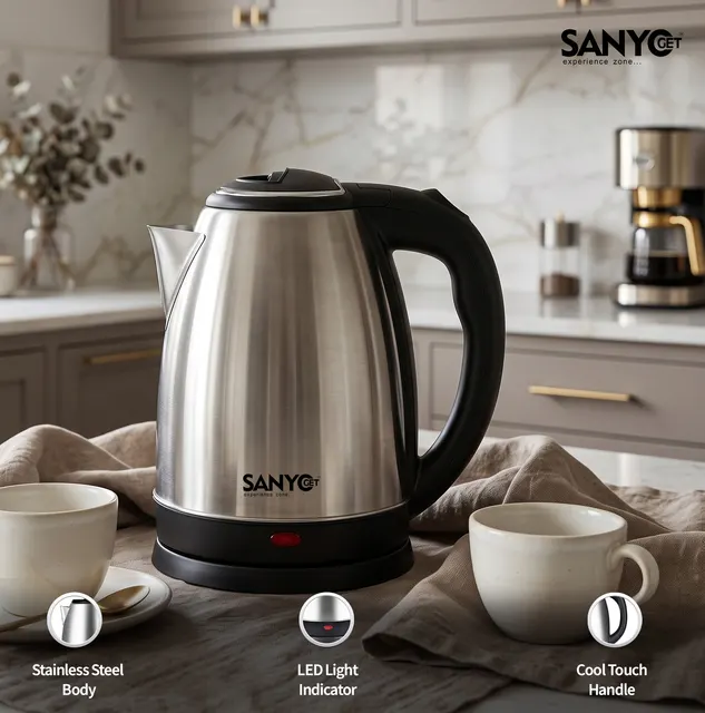 SanyoGet Electric Kettle 1.8L image 4