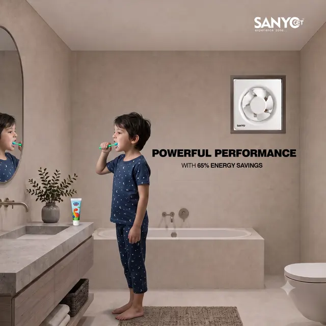 SanyoGet Ventilation Fan 6" image 4