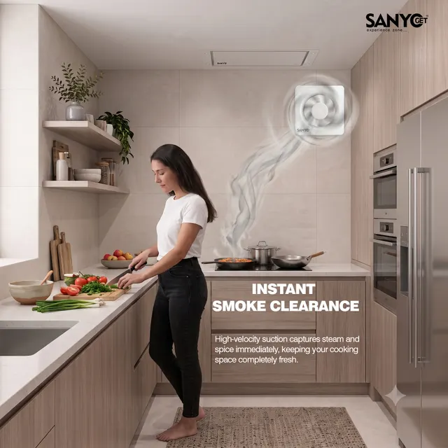 SanyoGet Ventilation Fan 6" image 5
