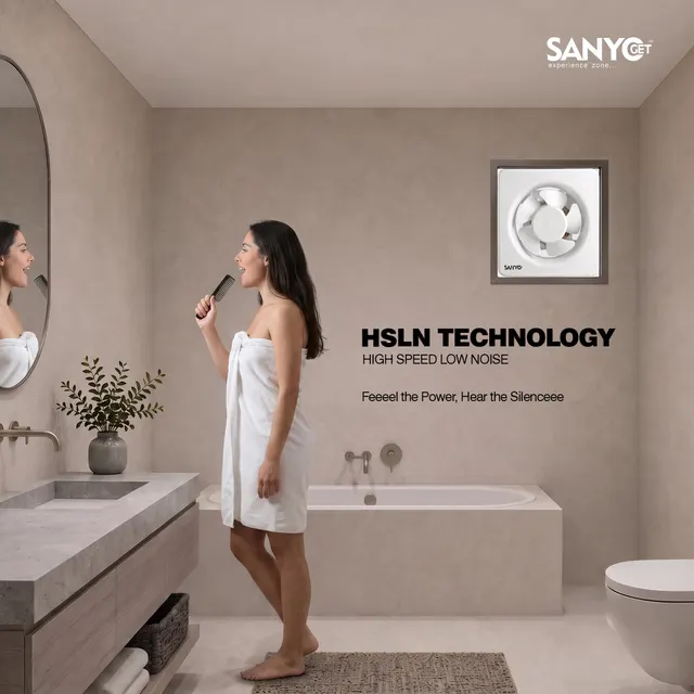 SanyoGet Ventilation Fan 8" image 3